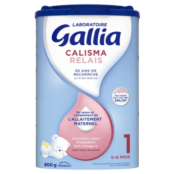Calisma Relais Lait en poudre 1er âge Gallia