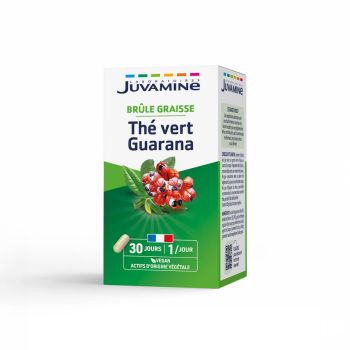 Th&eacute; Vert Guarana Br&ucirc;le Graisse Juvamine