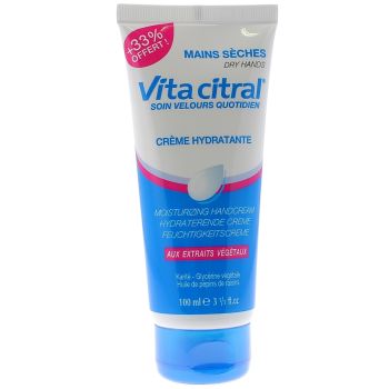 Crème hydratante mains sèches Vita Citral