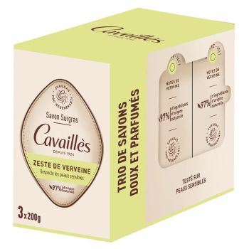 Savon surgras zeste de verveine Rogé Cavaillès
