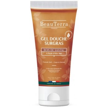 Gel douche surgras bois de santal Beauterra