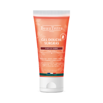 Gel douche Surgras Ambre BeauTerra