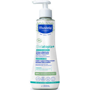 Stelatopia+ Crème relipidante anti-grattage bio Mustela