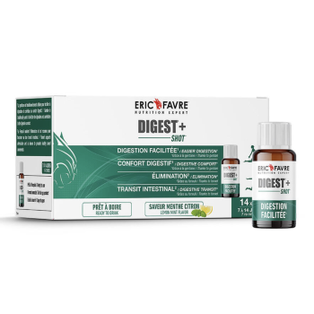Digest+ Shot digestion Éric Favre - boîte de 14 shots