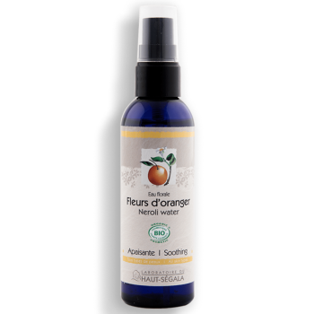 Eau florale fleurs d'oranger bio apaisante Laboratoire Haut-Ségala
