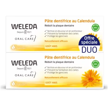 Pâte dentifrice au calendula Weleda