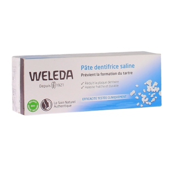 Pâte dentifrice saline Weleda