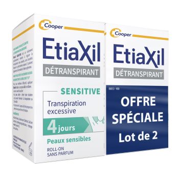 Etiaxil détranspirant aisselles peaux sensibles Cooper