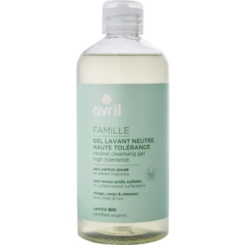 Gel nettoyant 2en1 bébé Avril – flacon-pompe 500 ml