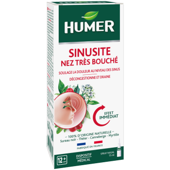 Sinusite Nez très bouché Humer - flacon de 15 ml