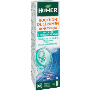Spray bouchon de cérumen Humer - spray de 50ml