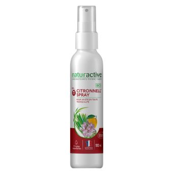 Citronell'spray bio Naturactive - spray de 100ml