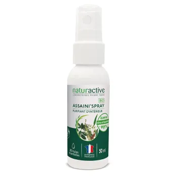 Assaini'spray purifiant intérieur Naturactive - spray de 50ml