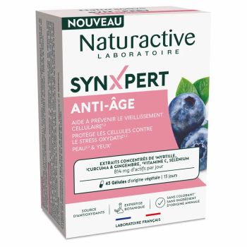 SynXpert anti-&acirc;ge Naturactive - 45 g&eacute;lules