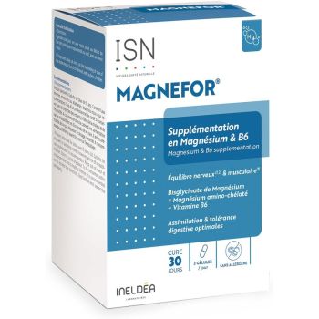 Magnefor nervosité-fatigue Ineldea - boîte de 90 gélules