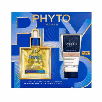 Coffret Phyto 7 Elixir huile sublimatrice universelle + shampooing réparation offert Phyto Paris - 2 produits