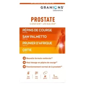 Granions prostate - boite de 40 gélules