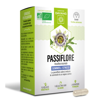 Passiflore sommeil et stress BIO Dayang