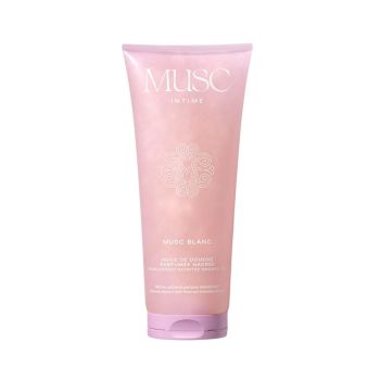 Huile de douche parfum&eacute;e nacr&eacute;e Musc Blanc Musc Intime - 200ml