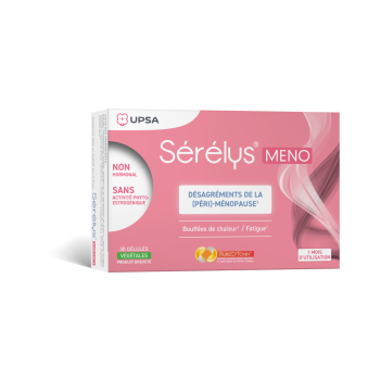 Sérélys meno désagréments de la (péri)-ménopause - boite de 30 gélules