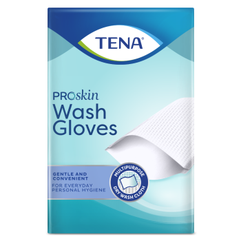 Gants de toilette jetables ProSkin Wash Gloves Tena