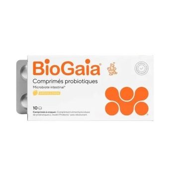 Probiotiques microbiote intestinal arôme citron BioGaia