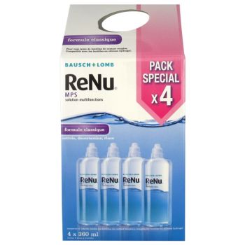 ReNu MPS Solution multifonctions formule classique Bausch Lomb