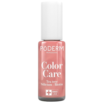 Vernis color care tea tree Poderm - flacon de 8ml