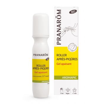 Roller gel apaisant piqûres bio Aromapic Pranarôm