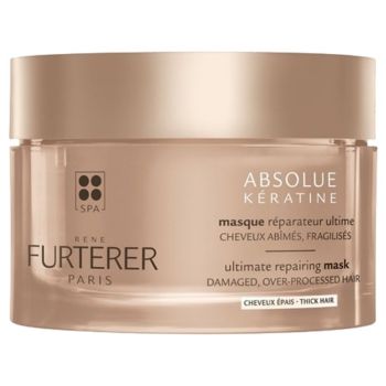 Absolue Kératine Cure Renaissance masque réparateur ultime cheveux épais René Furterer