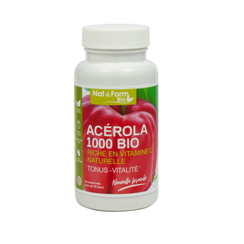 Acérola 1000 bio Nat&Form