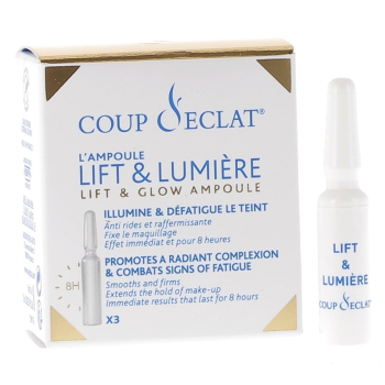 Ampoules lift & lumi&egrave;re Coup d'&eacute;clat
