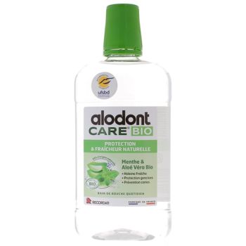 Bain de bouche quotidien Protection & fraîcheur naturelle bio Alodont Care