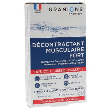 Décontractant musculaire fort Granions