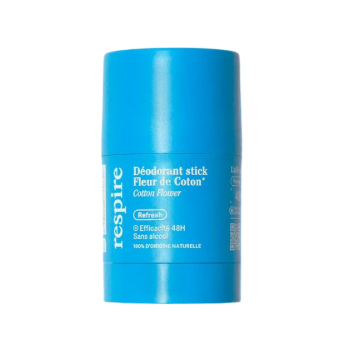 Déodorant solide efficace 48h Fleur de Coton bio Respire - de