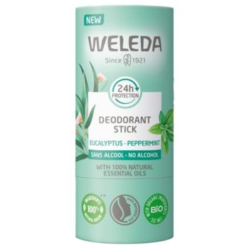 Déodorant stick Eucalyptus menthe poivrée Weleda