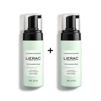 La mousse nettoyante Lierac