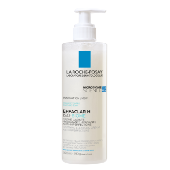 Effaclar H Iso-biome Crème lavante hydratante apaisante anti-imperfections La Roche-Posay