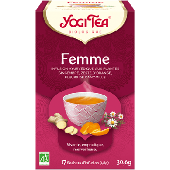 Femme bio Yogi Tea - boite de 17 sachets