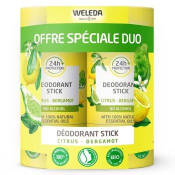 Déodorant stick Citrus Bergamote Weleda