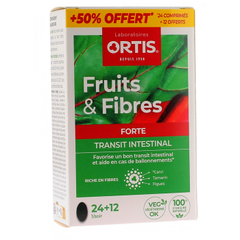 Fruits & Fibres Forte Transit intestinal Ortis