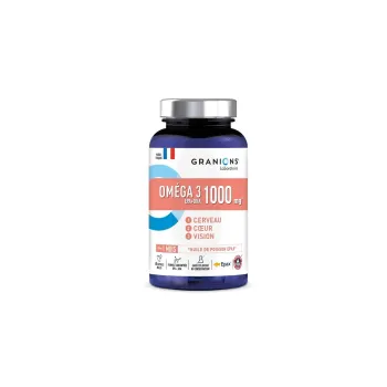 Omega 3 1000mg Granions - boîte de 60 capsules