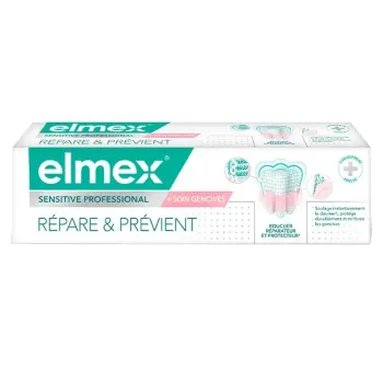 Sensitive professional dentifrice soin gencives Elmex