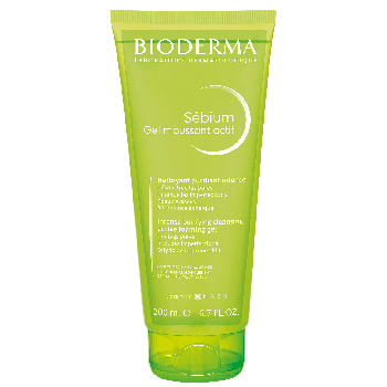 Gel moussant actif peeling Sébium Bioderma - tube de 200ml