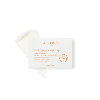 Gommage corps nourrissant La Rosée - recharge de 200g