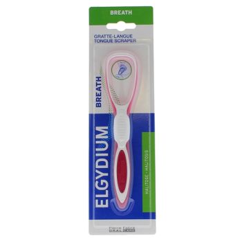 Gratte-langue Elgydium - un gratte-langue