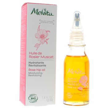 Huile de rosier muscat bio Melvita - flacon de 50 ml