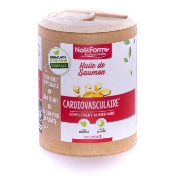 Huile de saumon Ecoresponsable Nat&Form