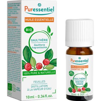 Huile essentielle bio Gaulthérie Puressentiel