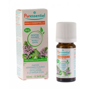 Huile essentielle bio Menthe poivrée Puressentiel